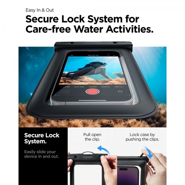 Vanntett Etui Aqua Shield Svart