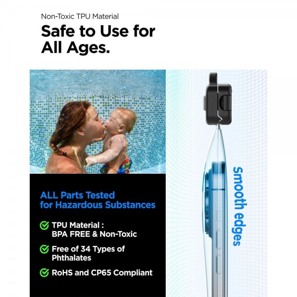 Vanntett Etui Aqua Shield Transparent