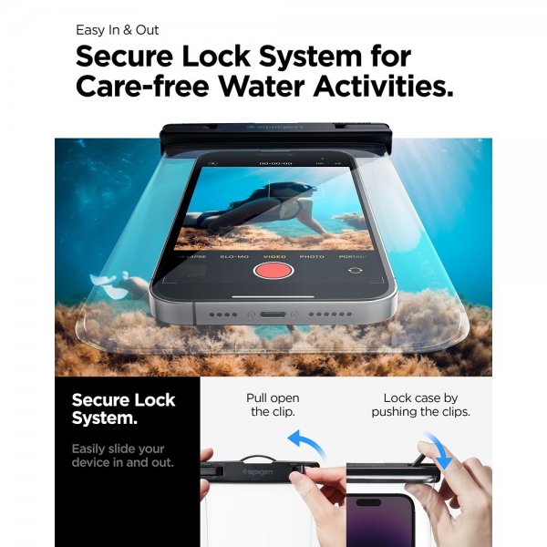 Vanntett Etui Aqua Shield Transparent