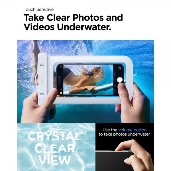 Vanntett Etui Aqua Shield Hvit