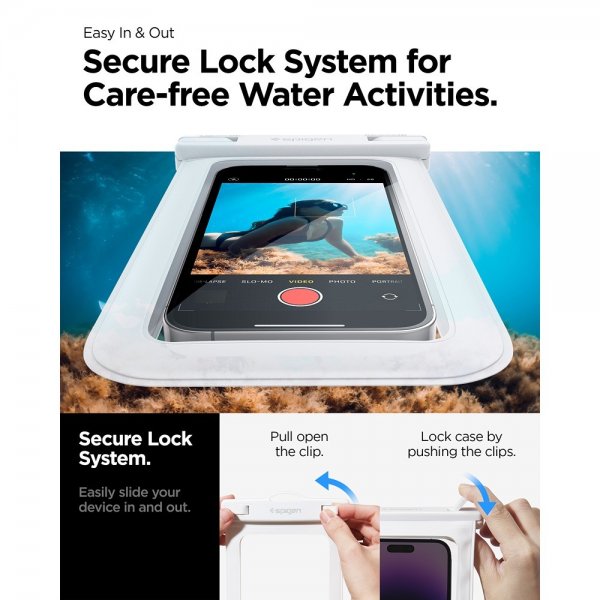 Vanntett Etui Aqua Shield Hvit