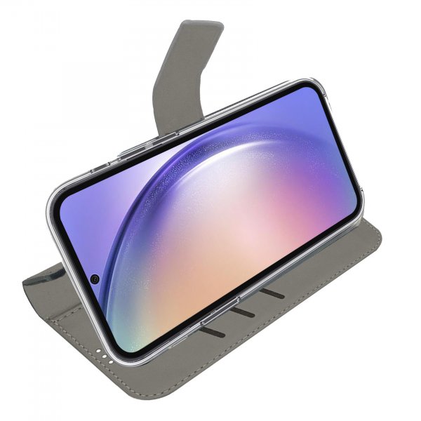 Samsung Galaxy A55 Etui Wally Wallet Case Svart