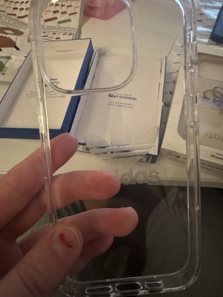 iPhone 14 Pro Deksel Protective Clear Case Transparent