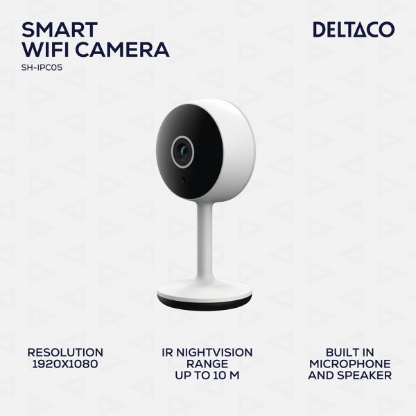 WiFi-kamera med bevegelsesdeteksjon