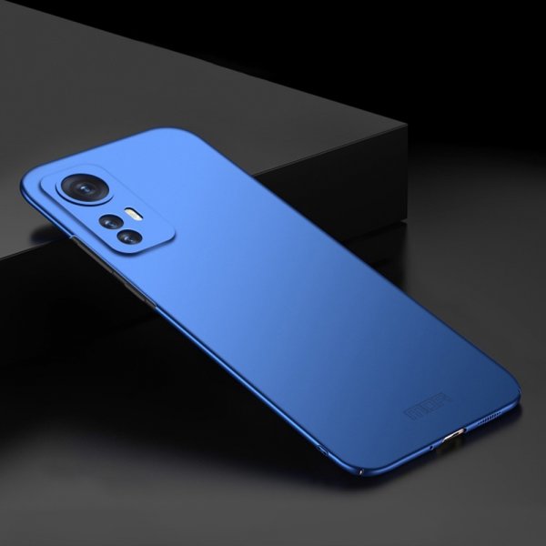 Xiaomi 12/12X Deksel Shield Slim Blå