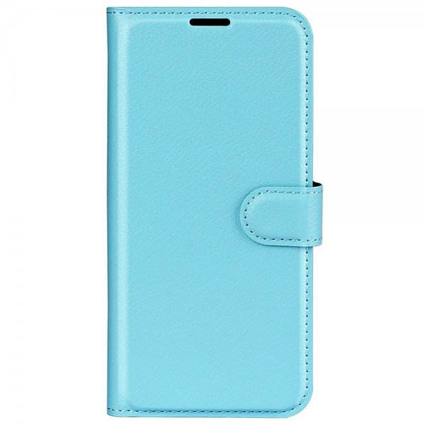 Xiaomi 12 Pro Etui Litchi Blå