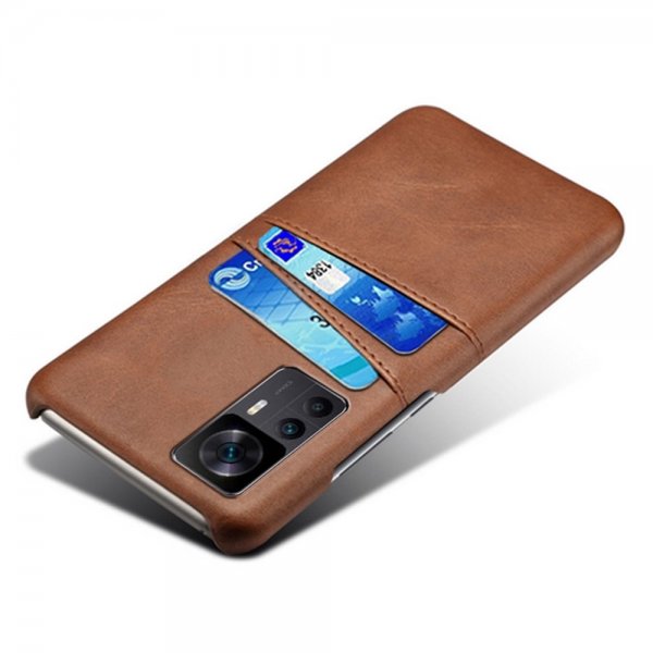 Xiaomi 12T/12T Pro Deksel To Kortlommer Brun