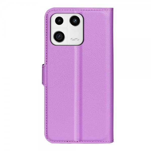 Xiaomi 13 Etui Litchi Lilla