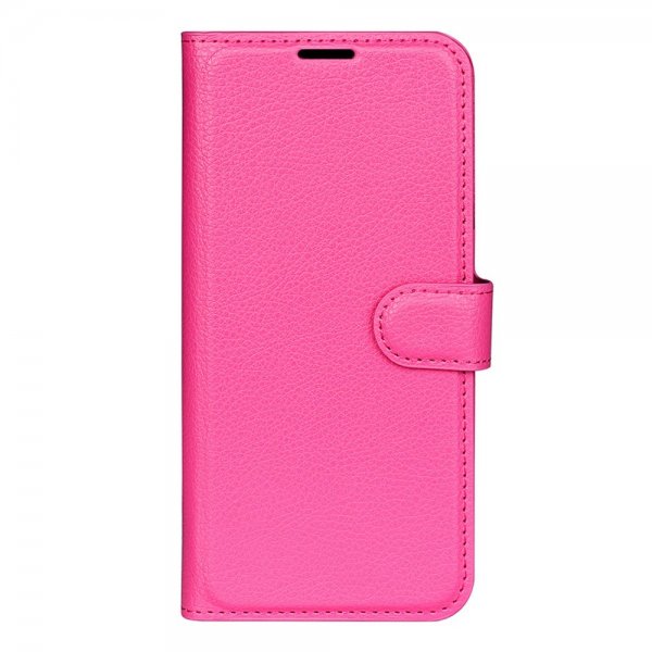 Xiaomi 13 Etui Litchi Magenta