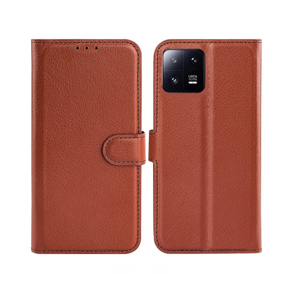 Xiaomi 13 Pro Etui med Stativ Brun