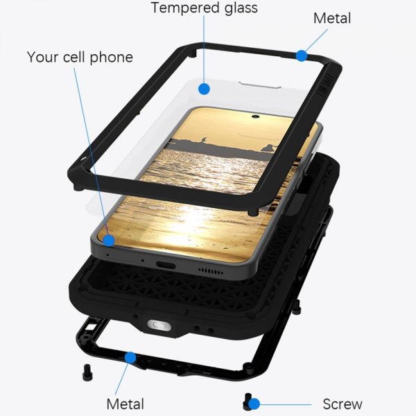 Xiaomi 13 Deksel Powerful Case Rød