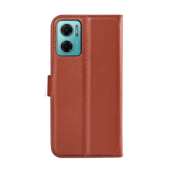 Xiaomi Redmi 10 Etui med Stativ Brun
