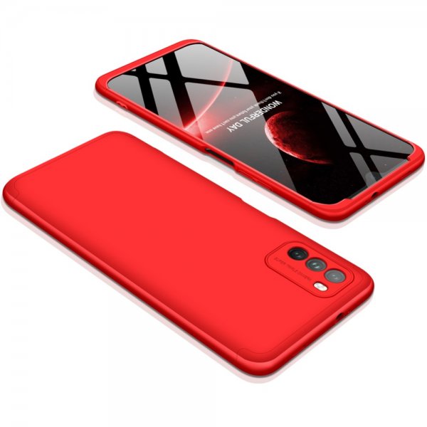 Xiaomi Redmi 9T Deksel Tredelt Rød
