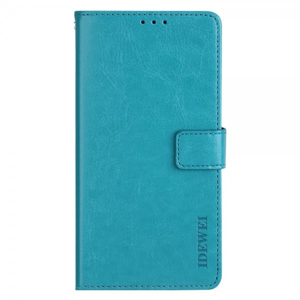 Xiaomi Redmi Note 10 5G Etui Skinntekstur Blå