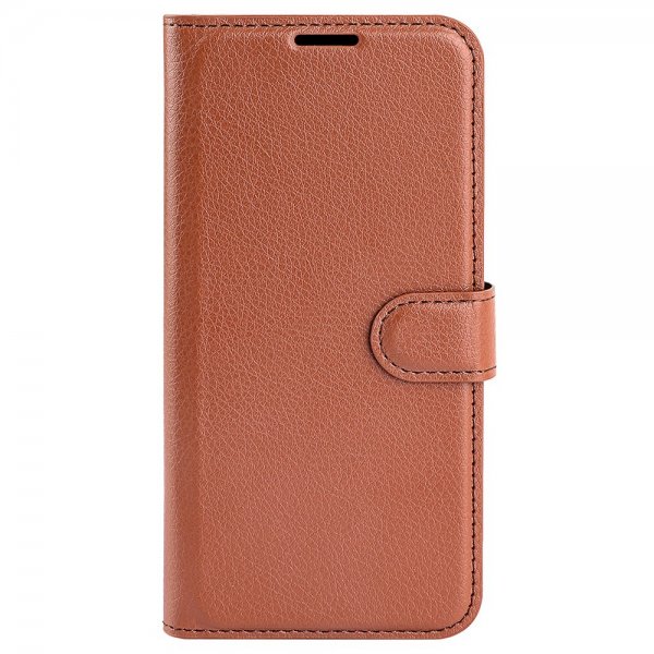 Xiaomi Redmi Note 13 5G Etui Litchi Brun