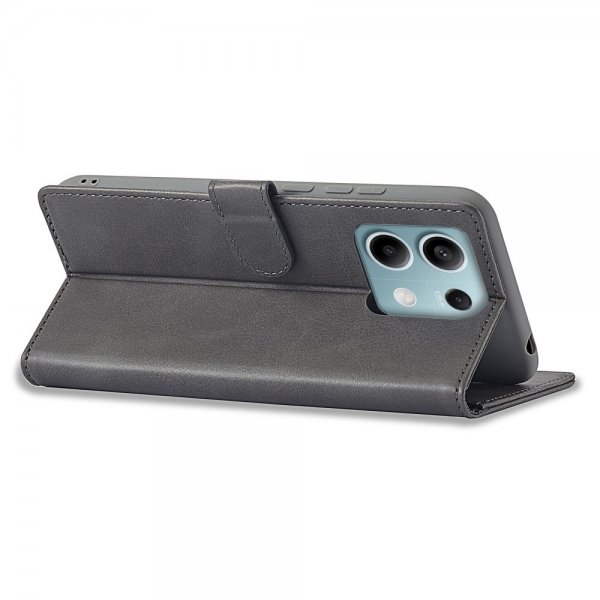 Xiaomi Redmi Note 13 5G Etui med Kortlomme stativfunksjon Grå