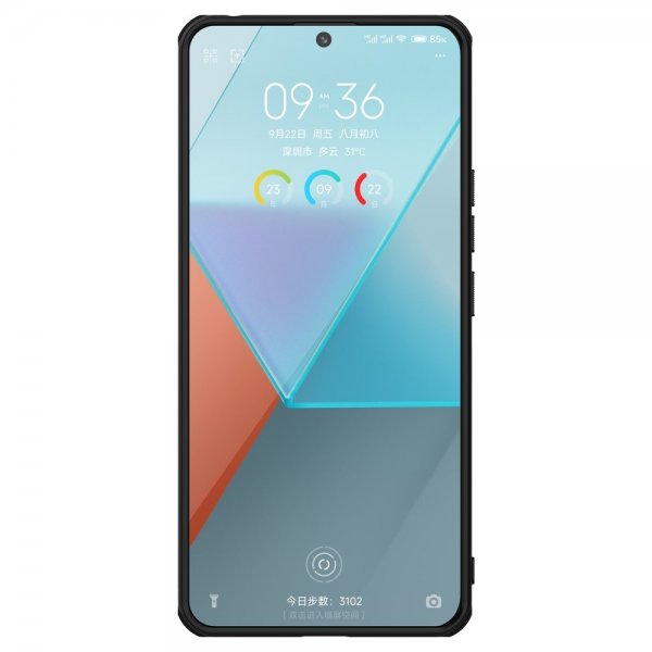 Xiaomi Redmi Note 13 Pro 5G Deksel Super Frosted Shield Pro MagSafe Svart