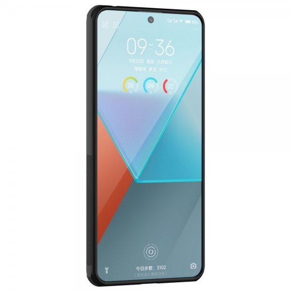 Xiaomi Redmi Note 13 Pro 5G Deksel Super Frosted Shield Pro MagSafe Svart